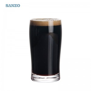 Sanzo 7 Oz Mini Beer Mug Personalizați logo-ul de imprimare Beer Glass Panou de sticlă Beer Glass