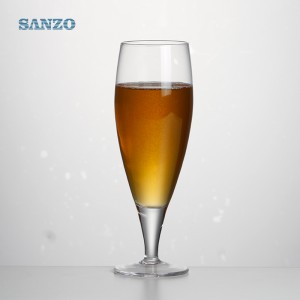 Sanzo Bar Creativă Formă de pânză cu suc și pahar de sticlă cu pahar tăiat personalizat Beer Glass